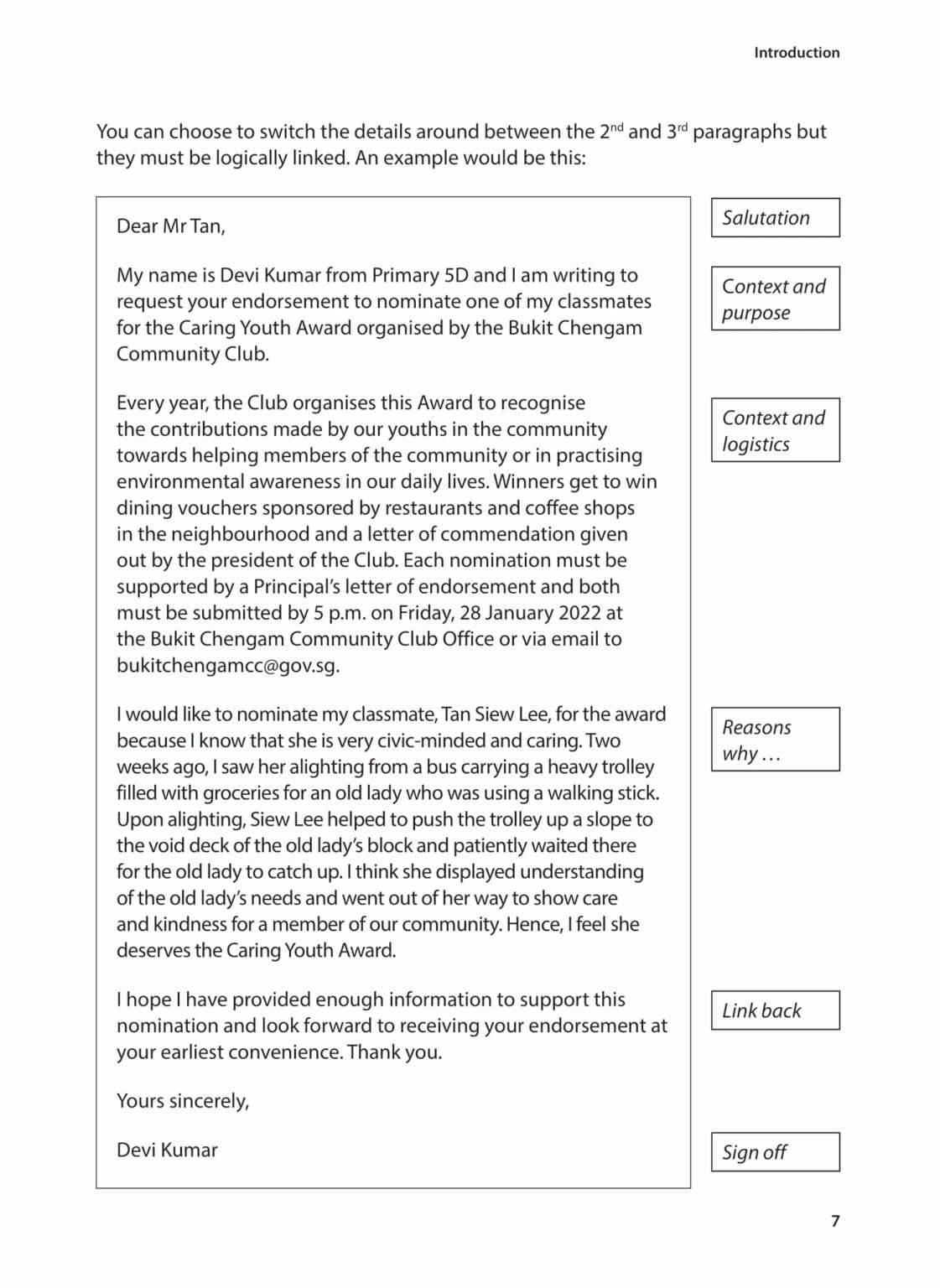 Primary 5 English Scoring the AL1 in Situational Writing