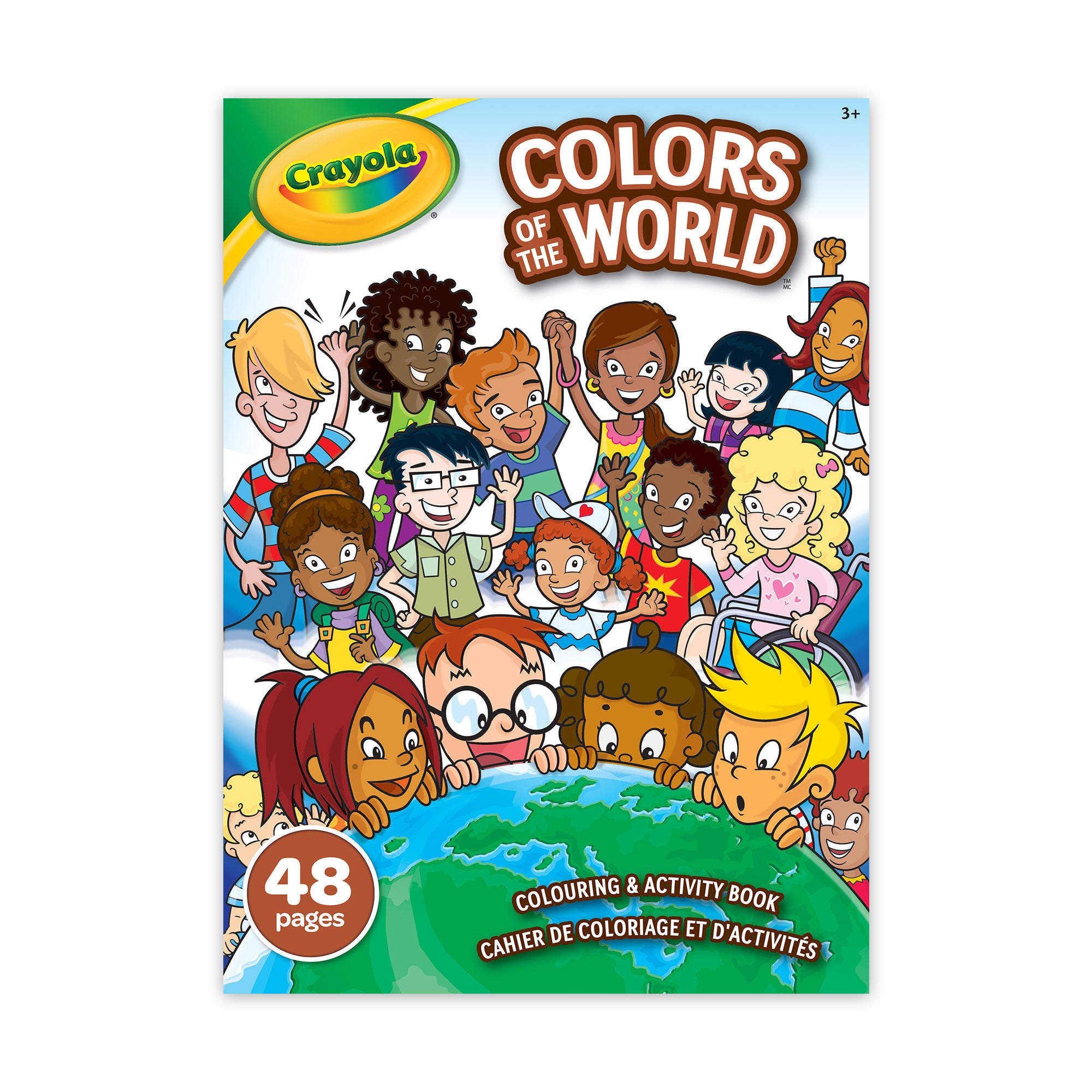 Crayola The Colors of the World Coloring Book