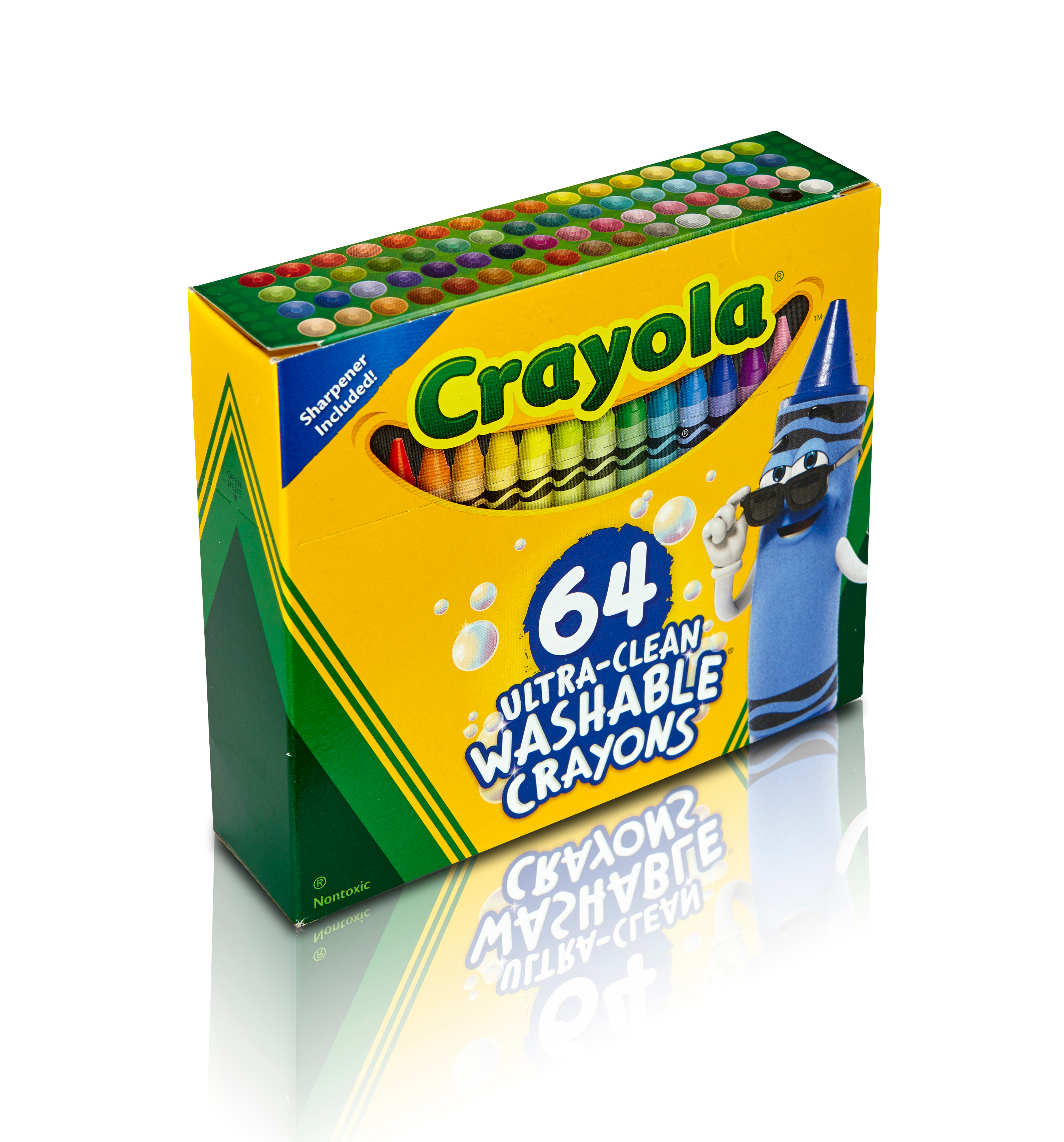 Crayola Ultra-Clean Washable Crayons - 64 Colors
