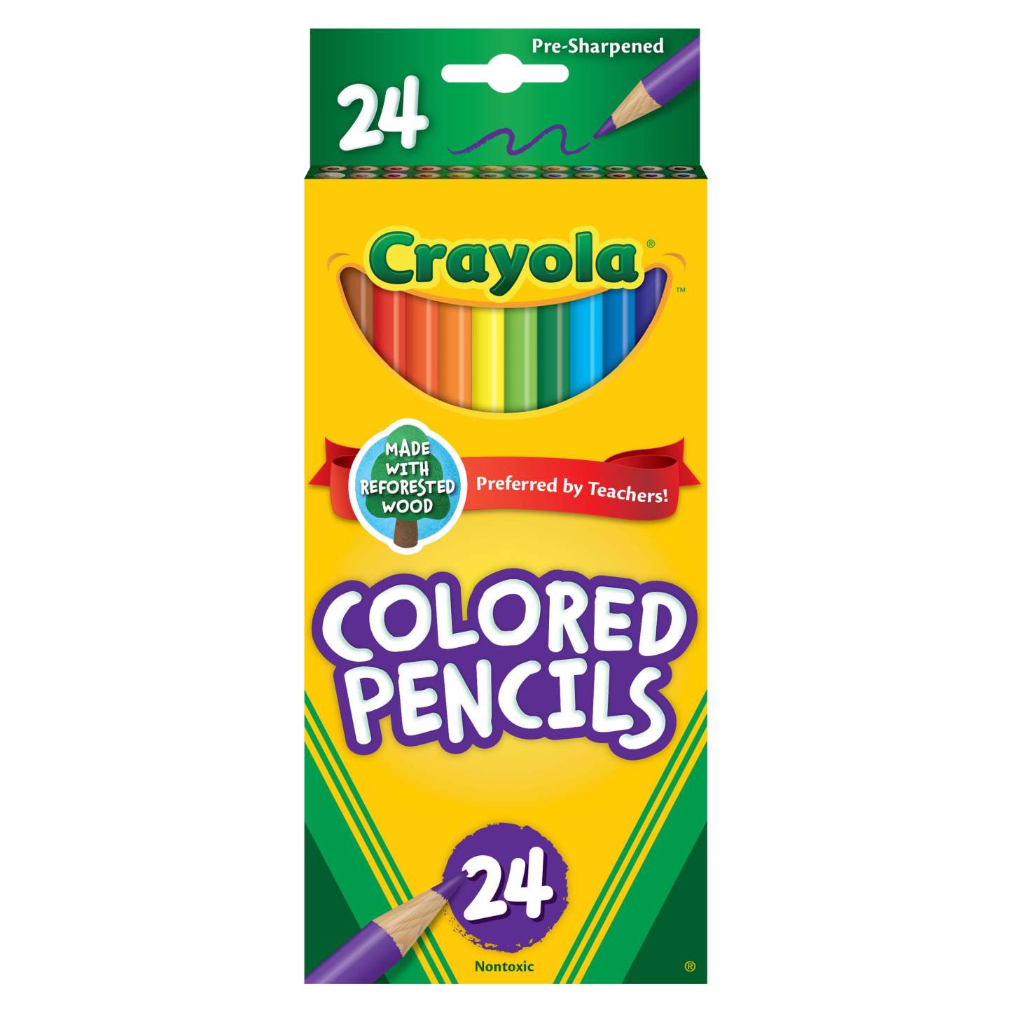 Crayola Colored Pencils - 24 Colors