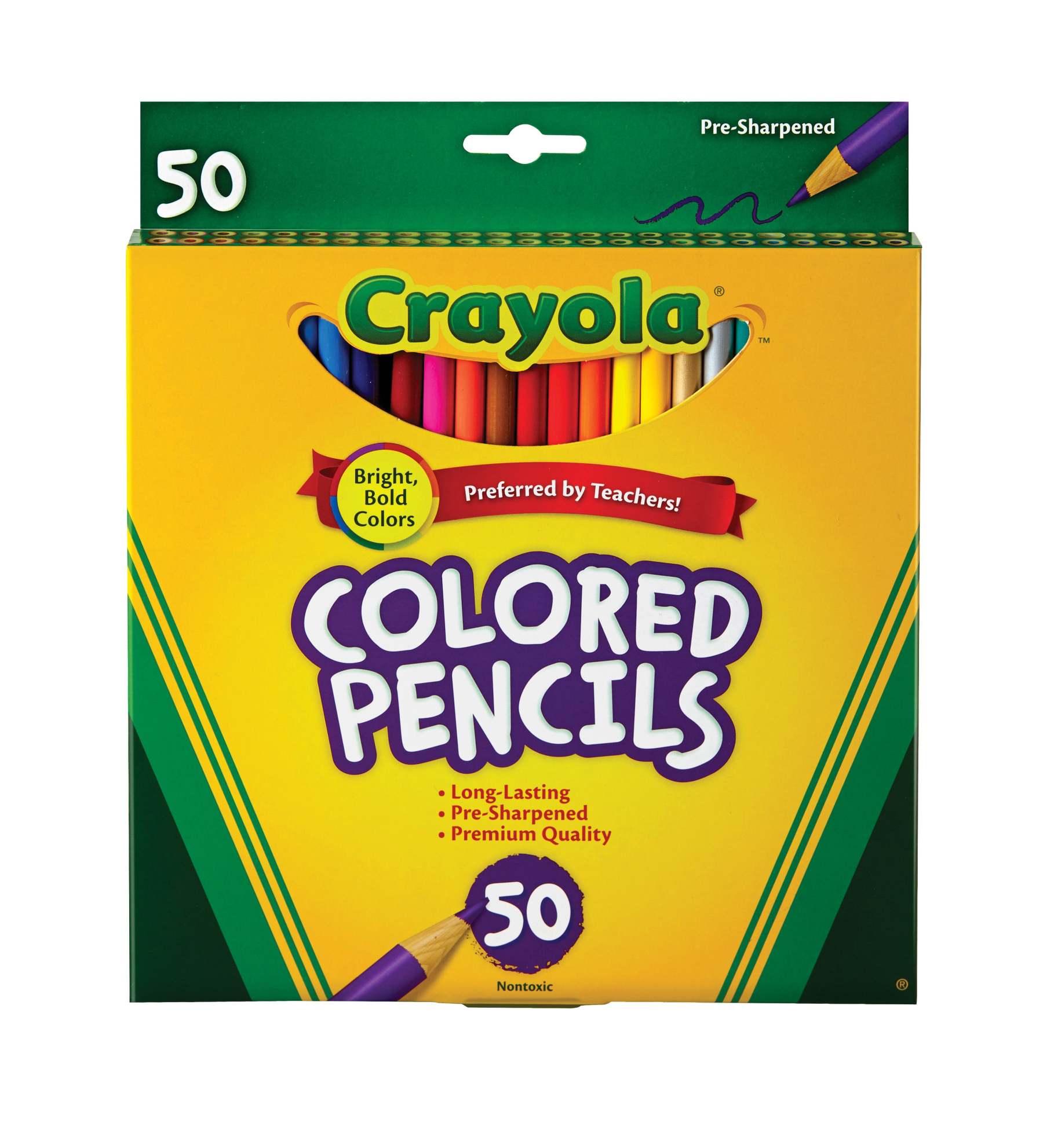 Crayola Colored Pencils - 50 Colors