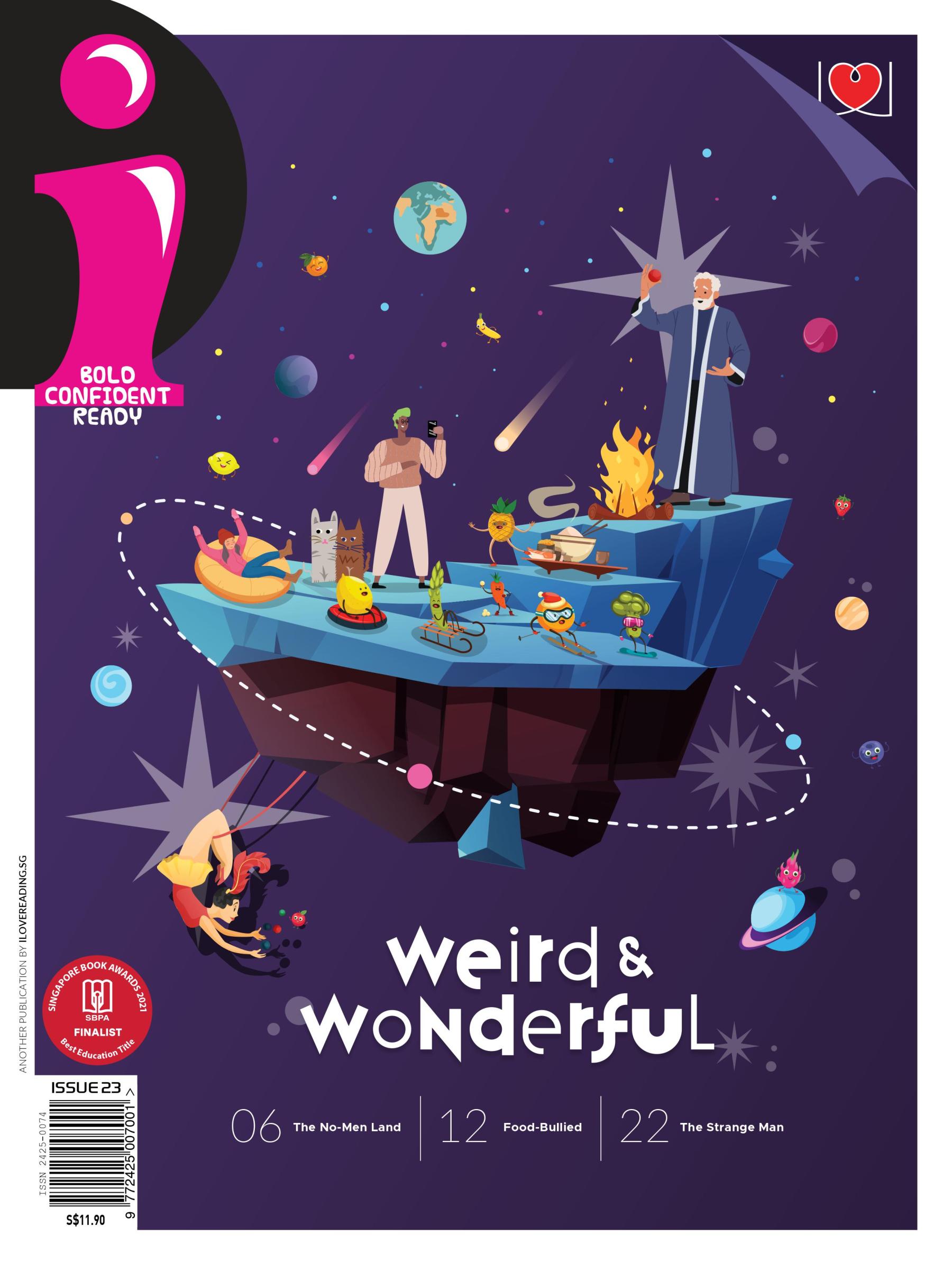 [Combo F]  i Magazine (10+ y/o) and Inspire Magazine (12+ y/o) 4 single issues