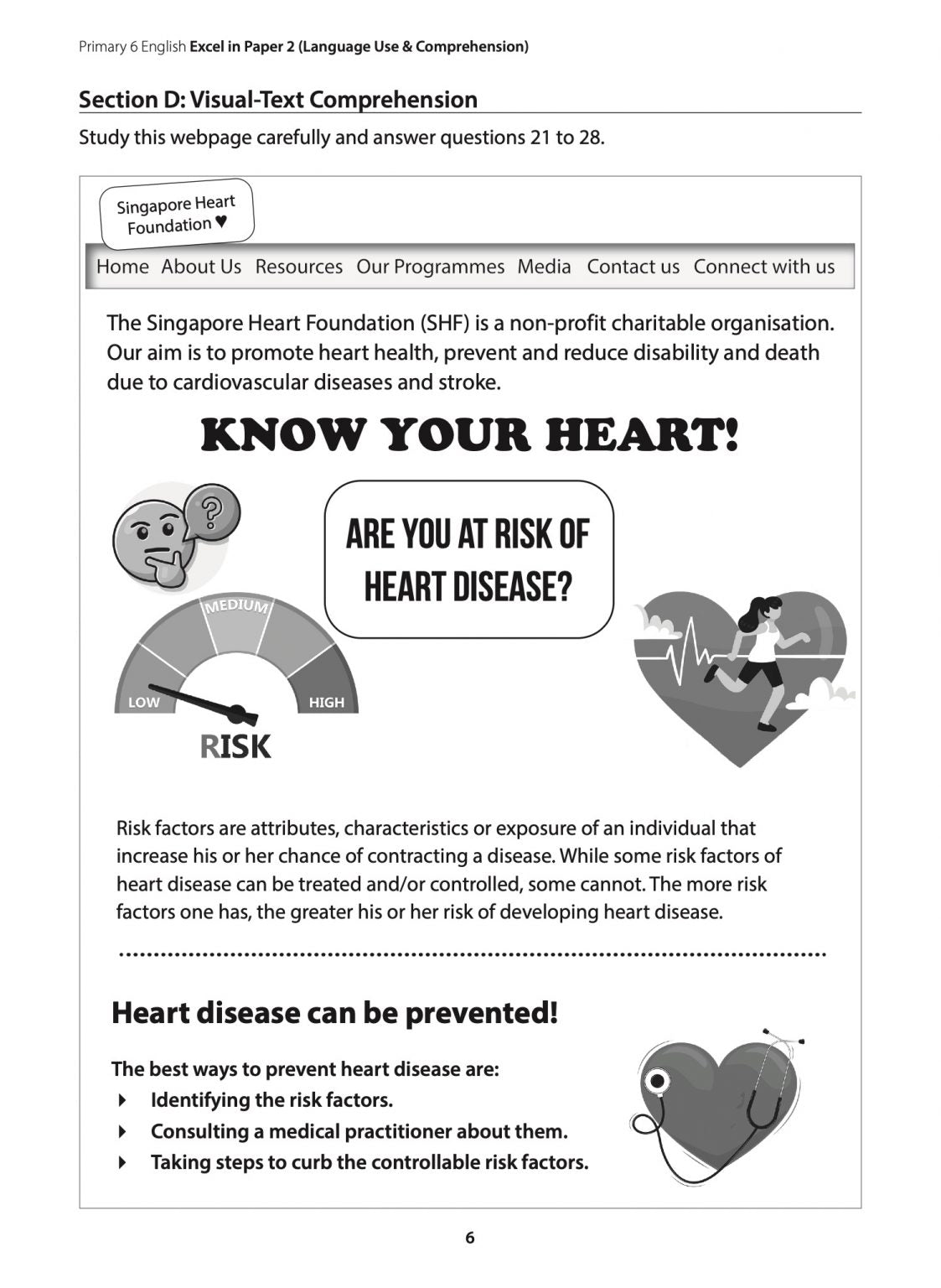 Primary 6 English Excel in Paper 2  Language Use and Comprehension