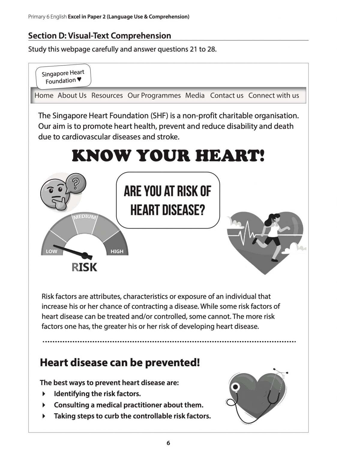 Primary 6 English Excel in Paper 2  Language Use and Comprehension