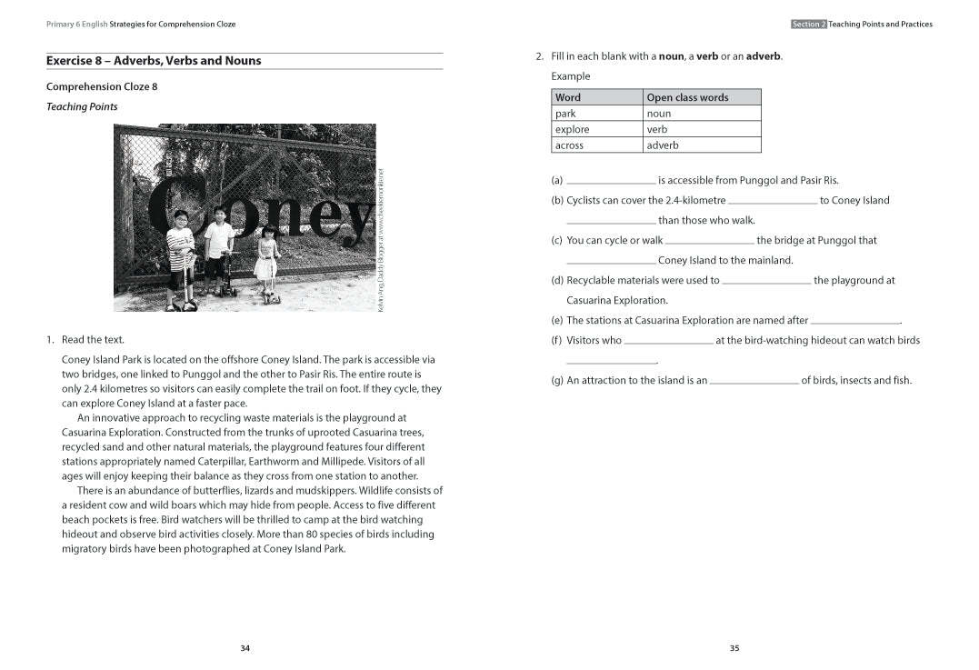 Primary 6 English: Strategies for Comprehension Cloze