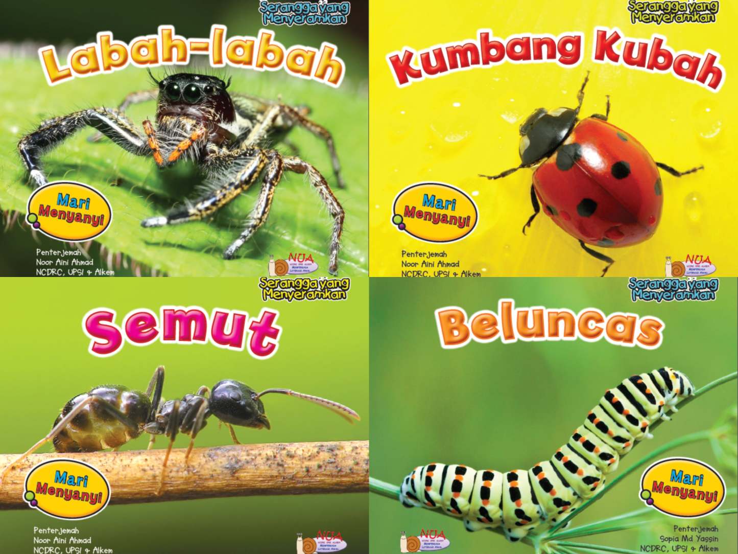 Serangga yang Menyeramkan (Nua) - 4 Titles