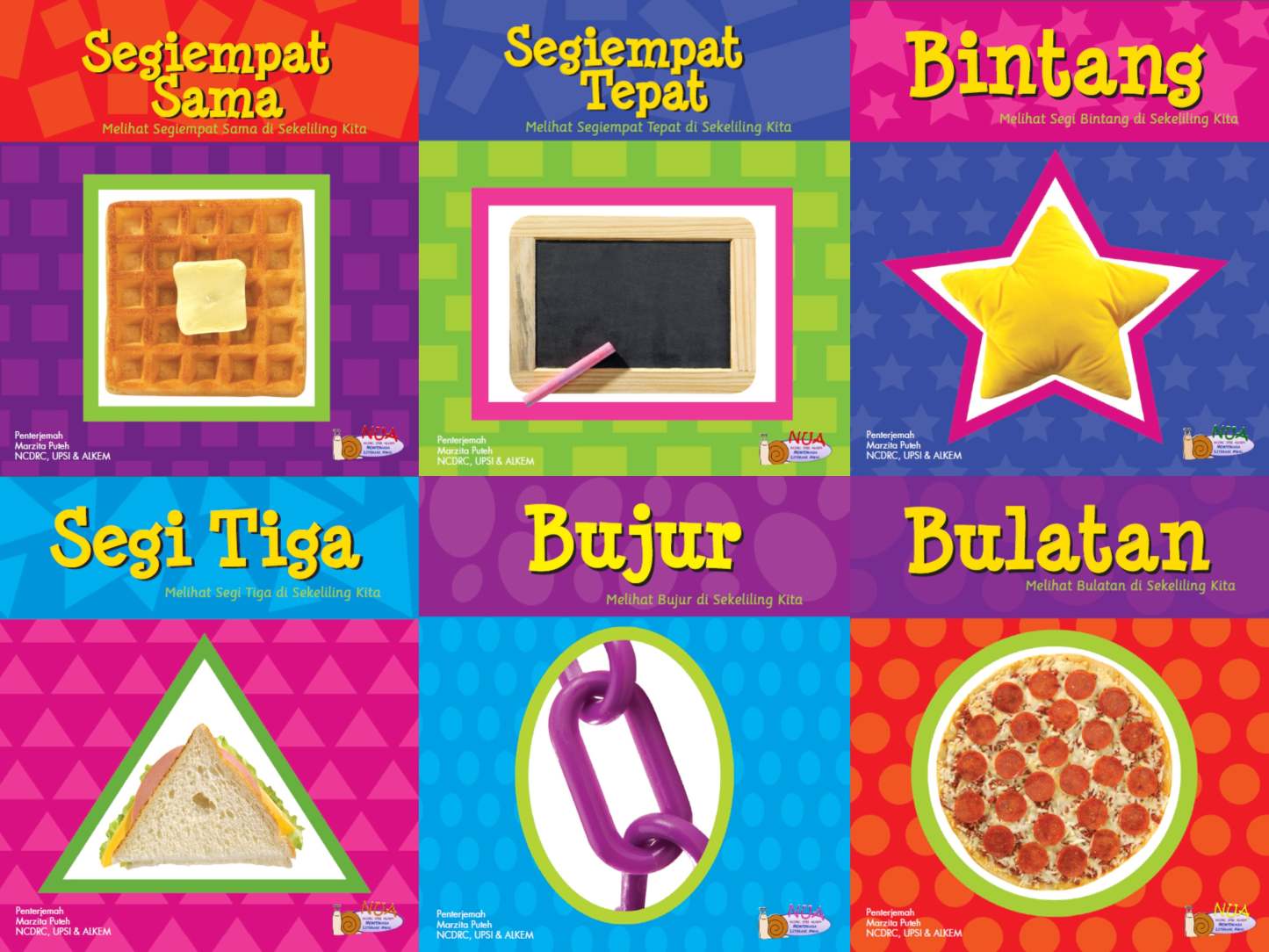 Bentuk di Sekeliling Kita (Nua) - 6 Titles