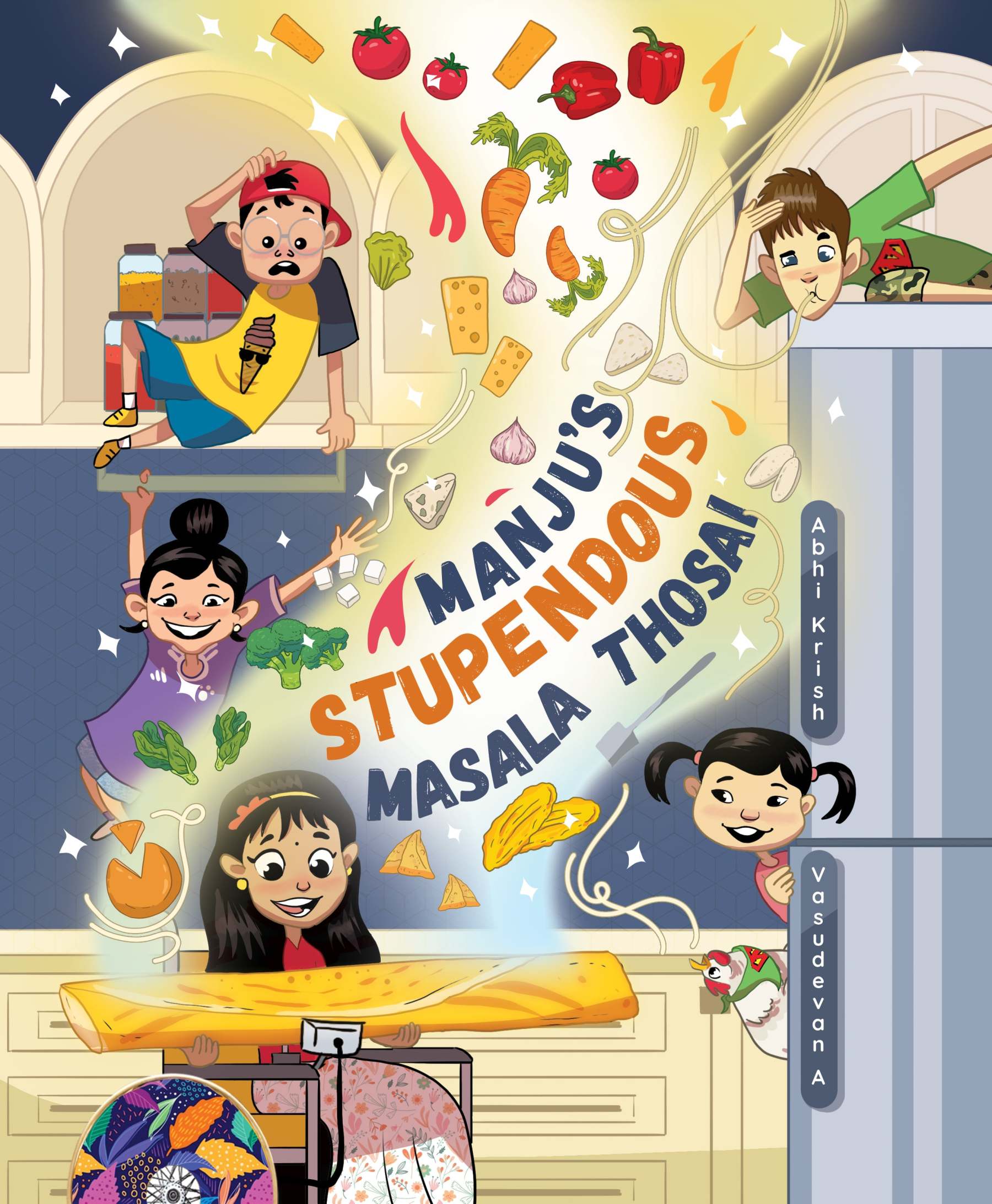 Manjus Stupendous Masala Thosai