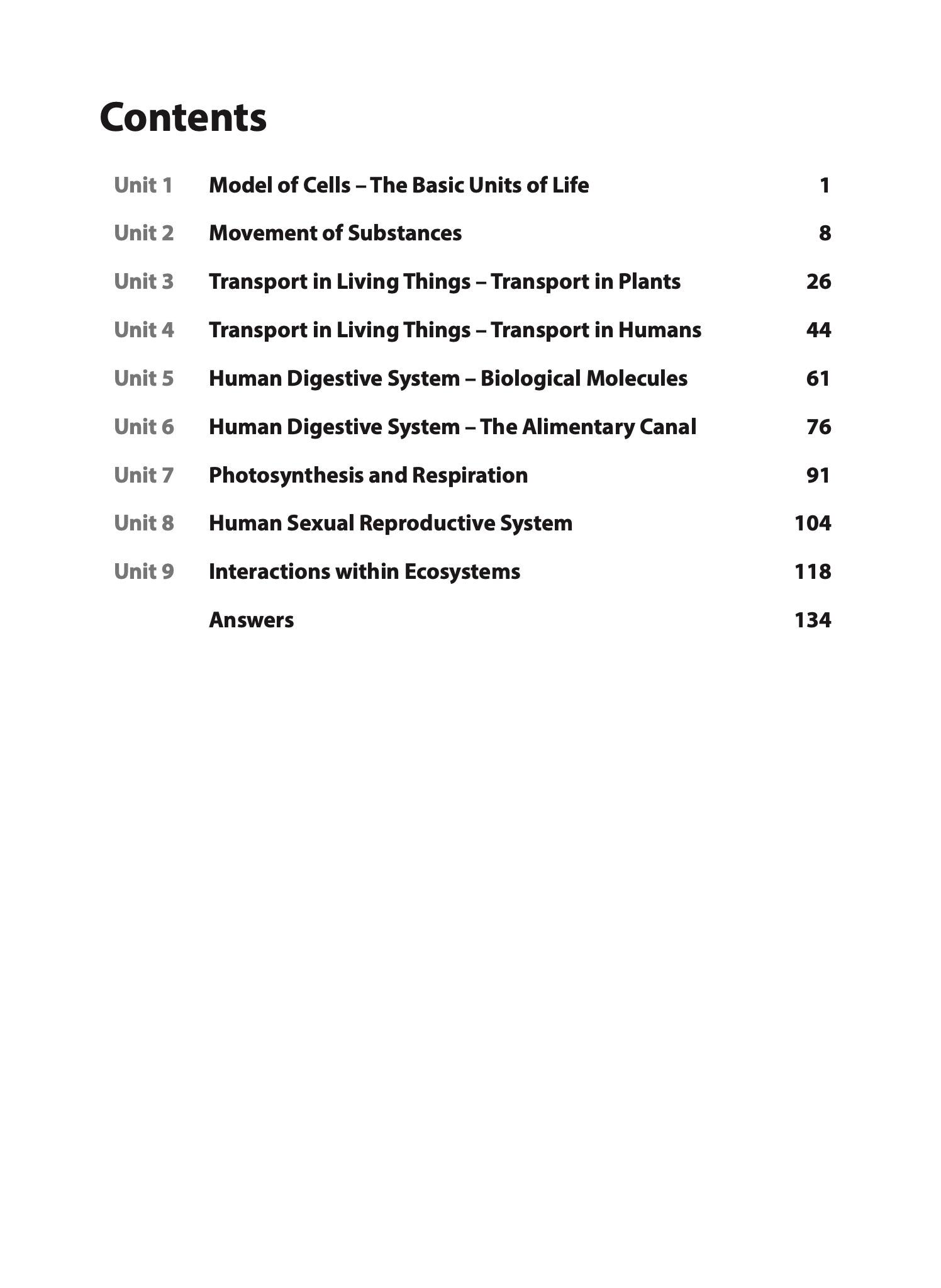 Ace Your Lower Secondary Science Biology