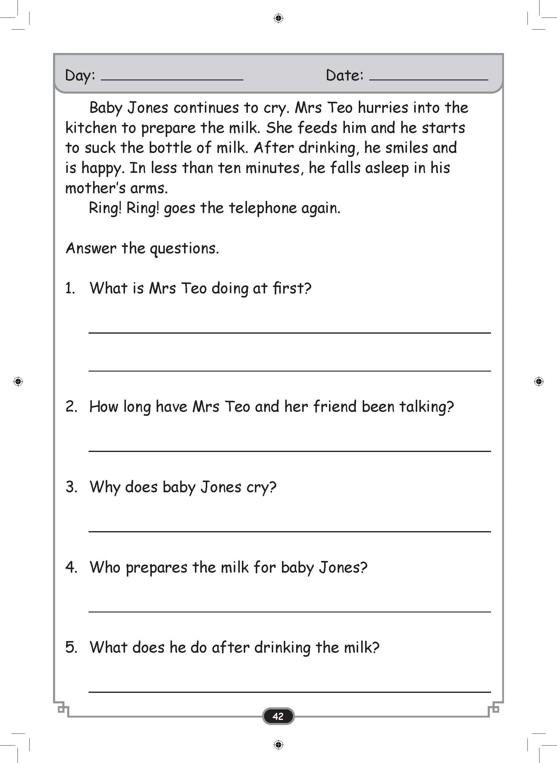 Always Seek Knowledge: Building My Comprehension Skills K2