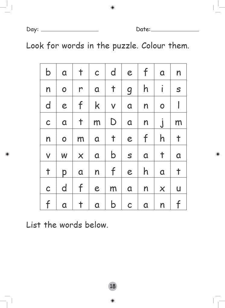 Always Seek Knowledge: My Phonics Book 2