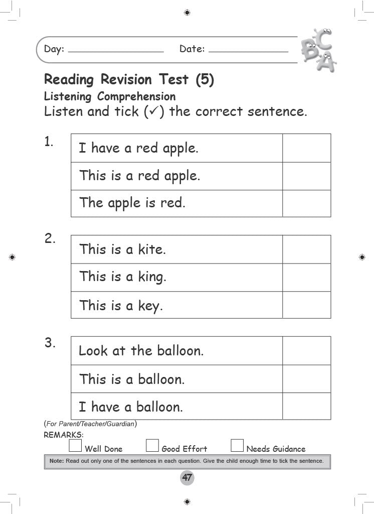 Always Seek Knowledge: Ready to Read