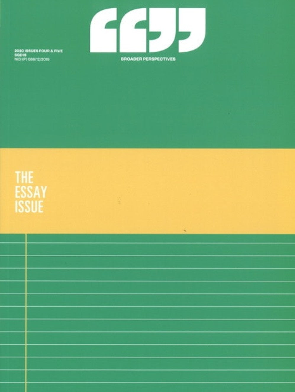 Essay Issue - Present Perfect and Broader Perspective - Assorted Past