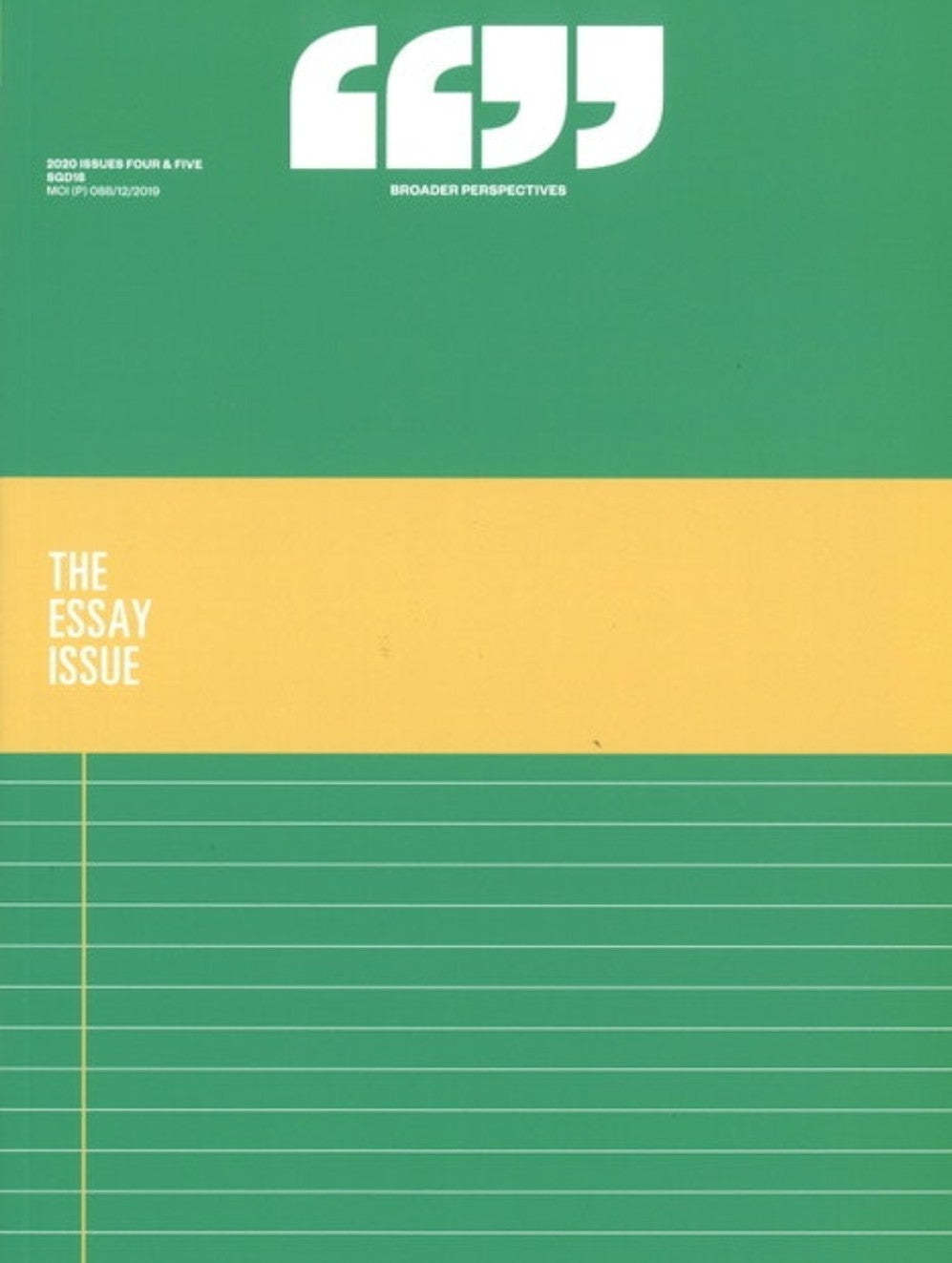 Essay Issue - Present Perfect and Broader Perspective - Assorted Past