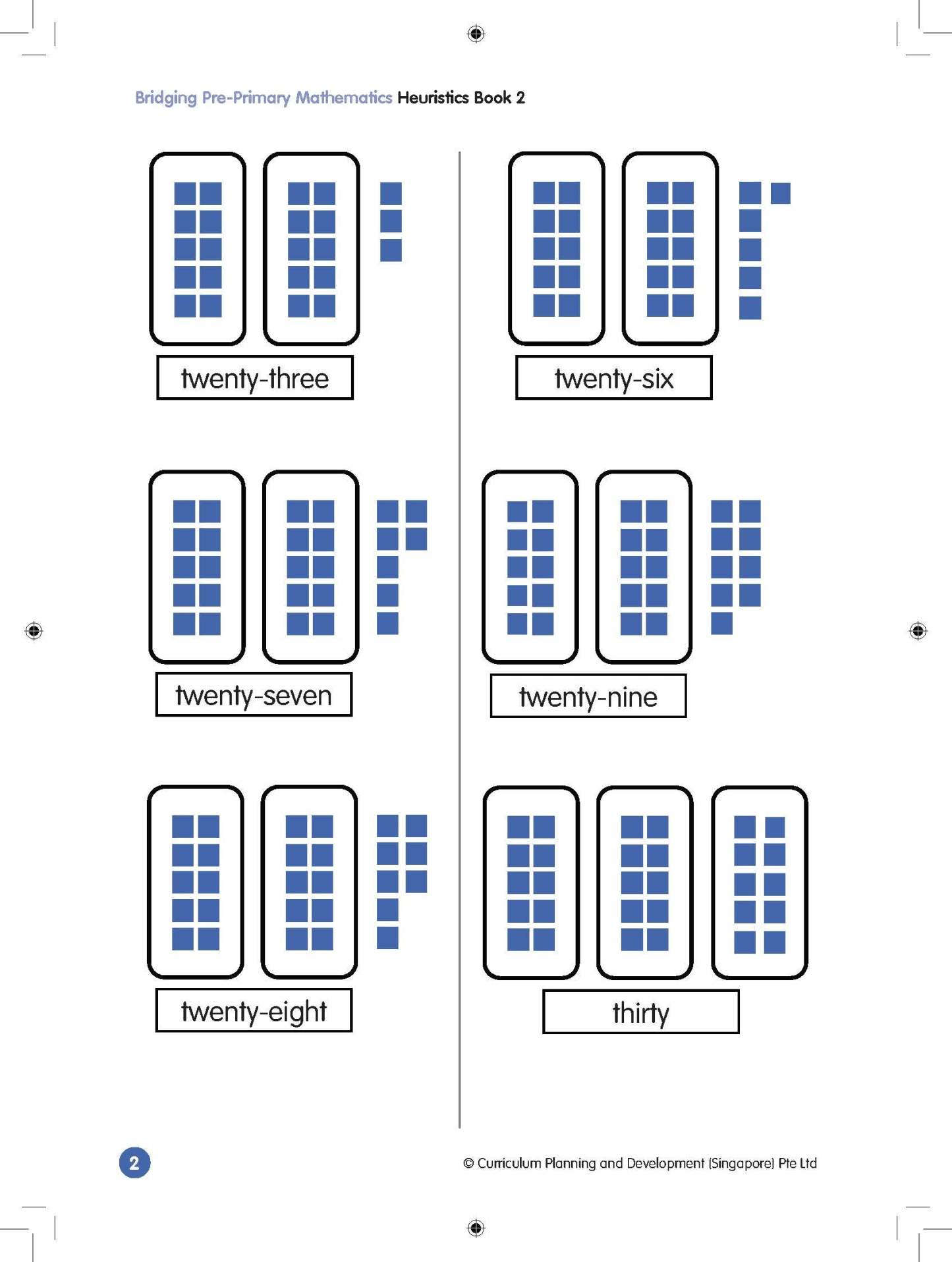 Bridging Pre-Primary Mathematics Heuristics Book 2