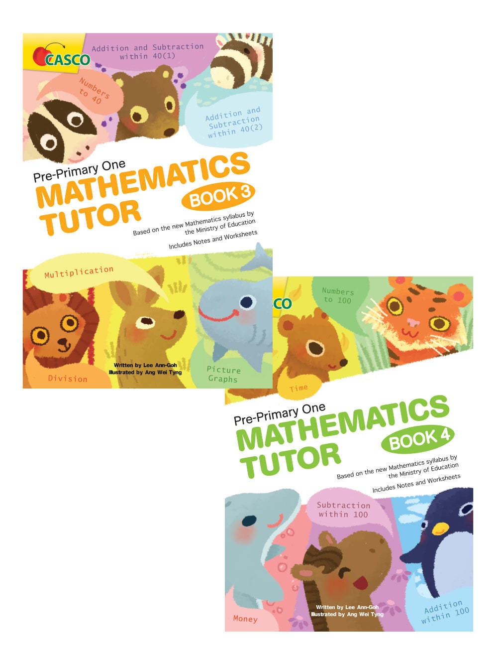 Pre-Primary One Mathematics Tutor Series (Book 3 & 4)