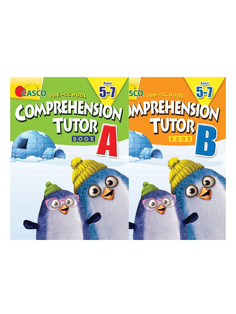 Pre-School Comprehension Tutor Ages 5-7 series (Book A and Book B)