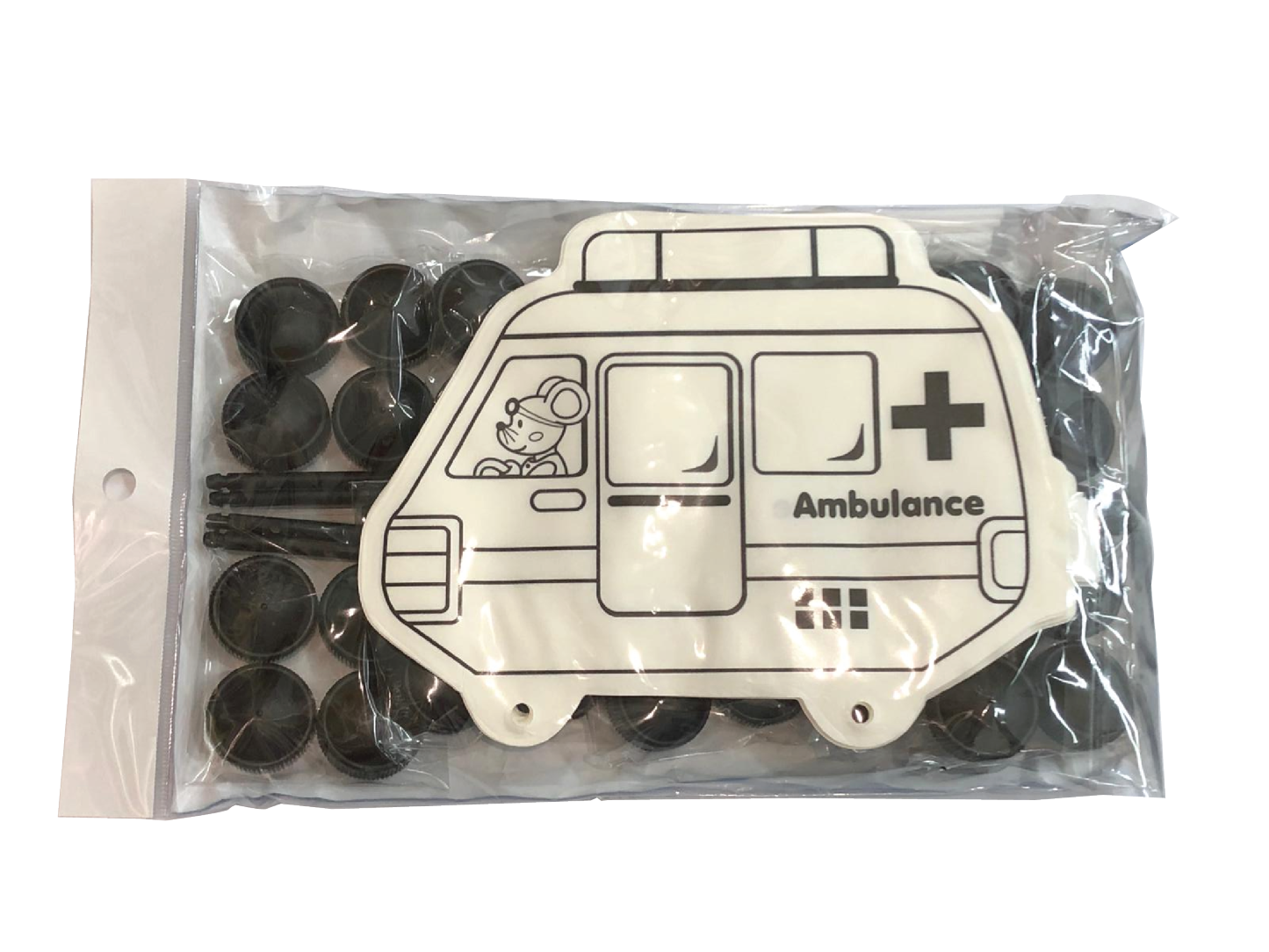 Colorloon Design N Inflate Vehicle Series - Ambulance