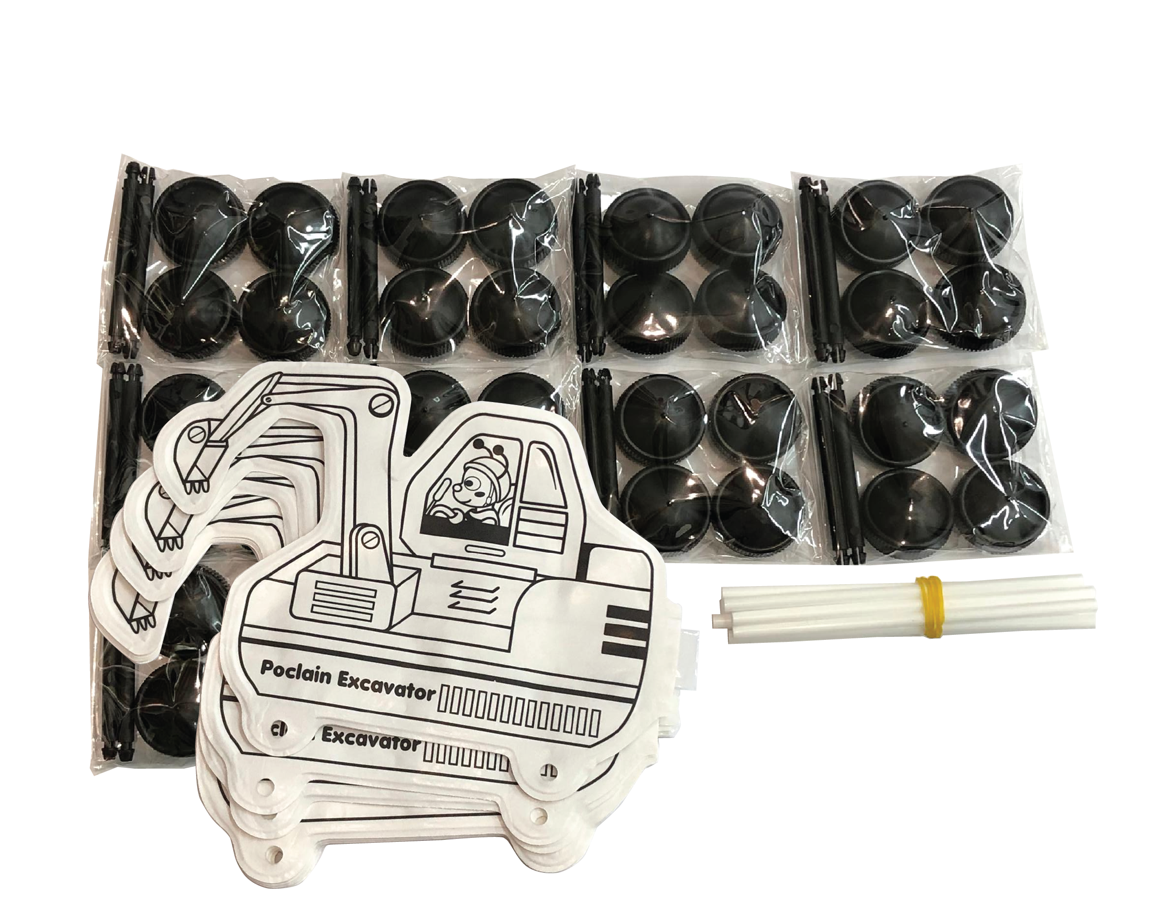 Colorloon Design N Inflate Vehicle Series - Excavator