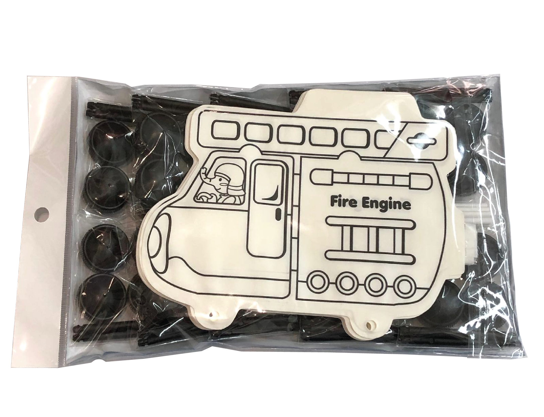 Colorloon Design N Inflate Vehicle Series - Fire Engine