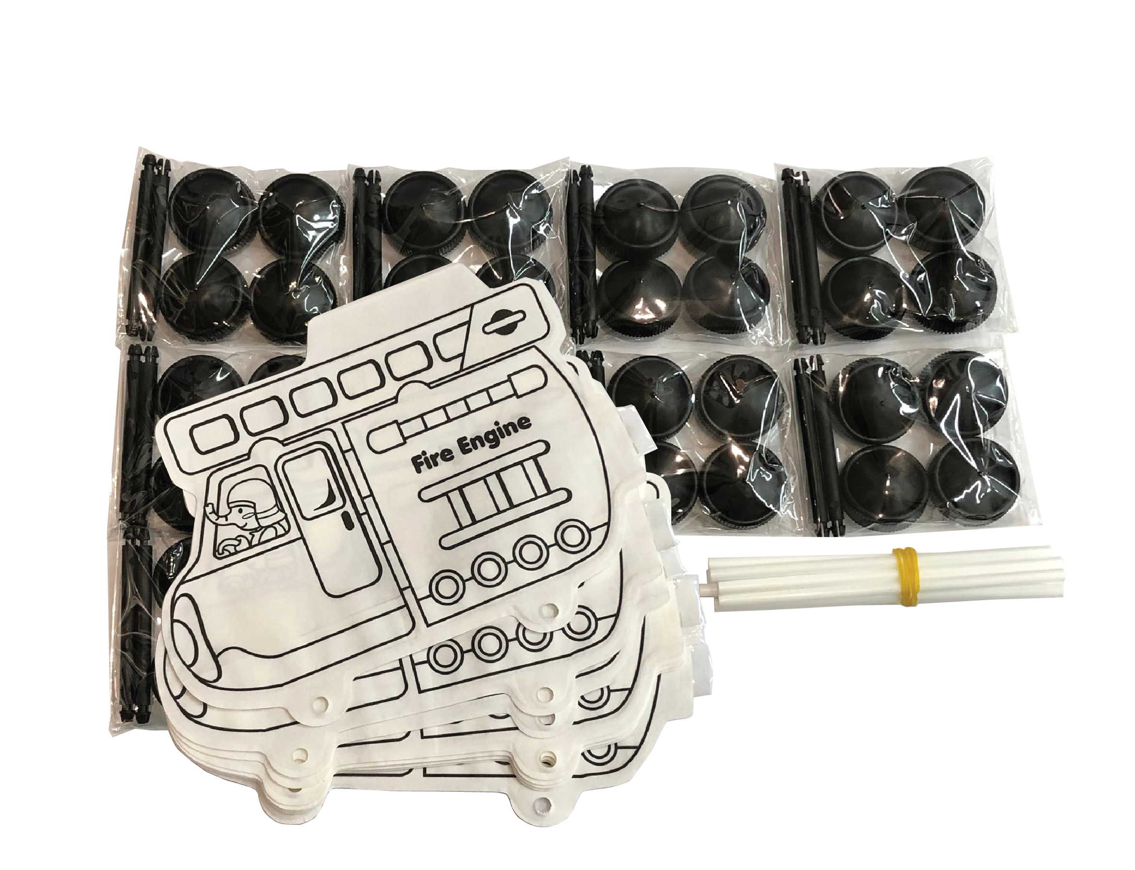 Colorloon Design N Inflate Vehicle Series - Fire Engine