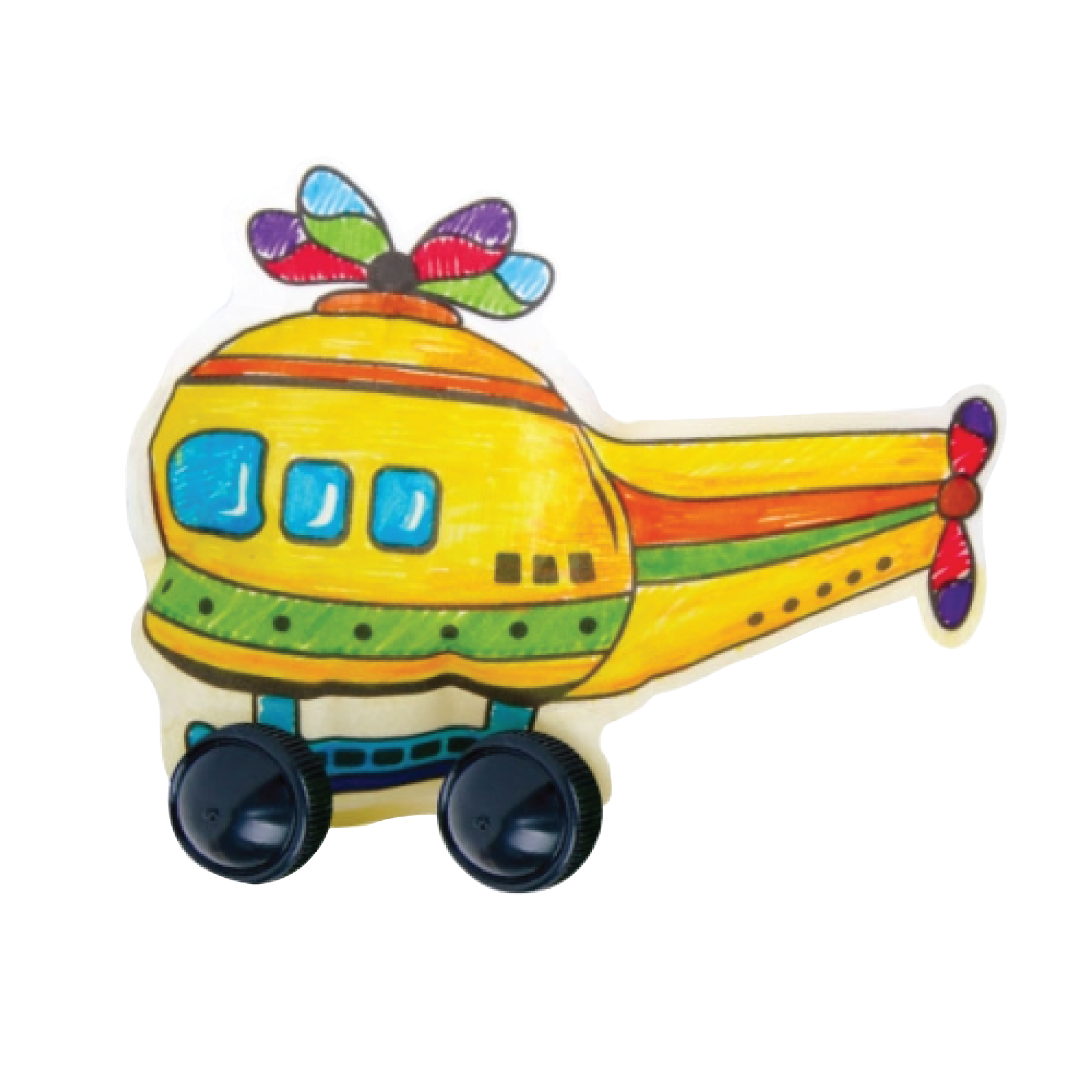 Colorloon Design N Inflate Vehicle Series - Helicopter