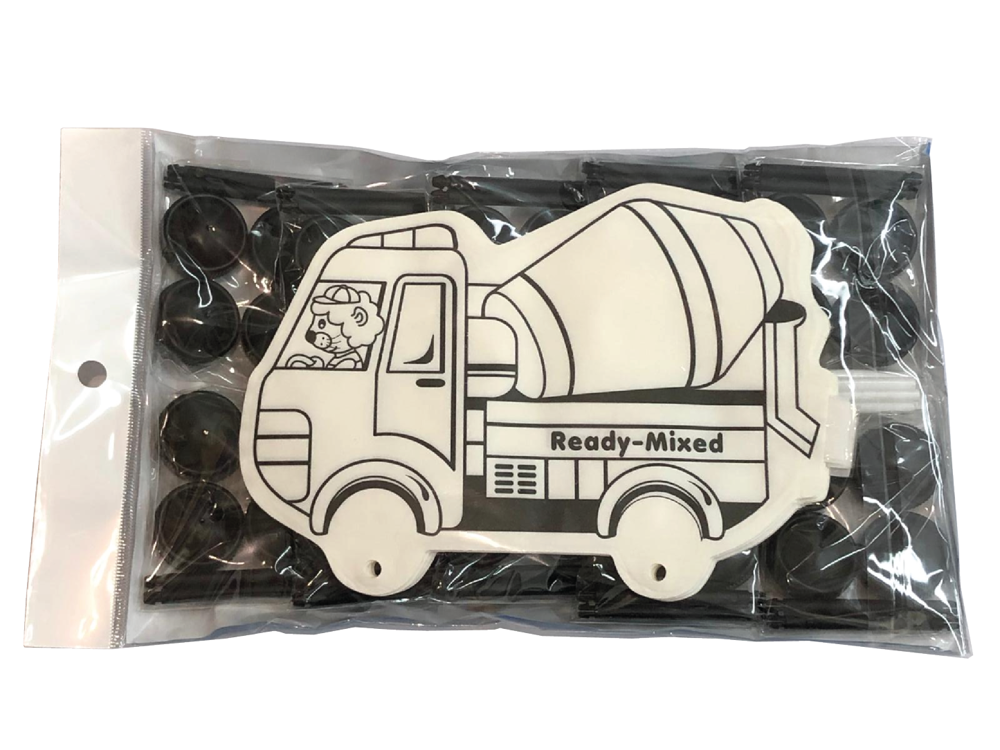 Colorloon Design N Inflate Vehicle Series - Mixer Truck
