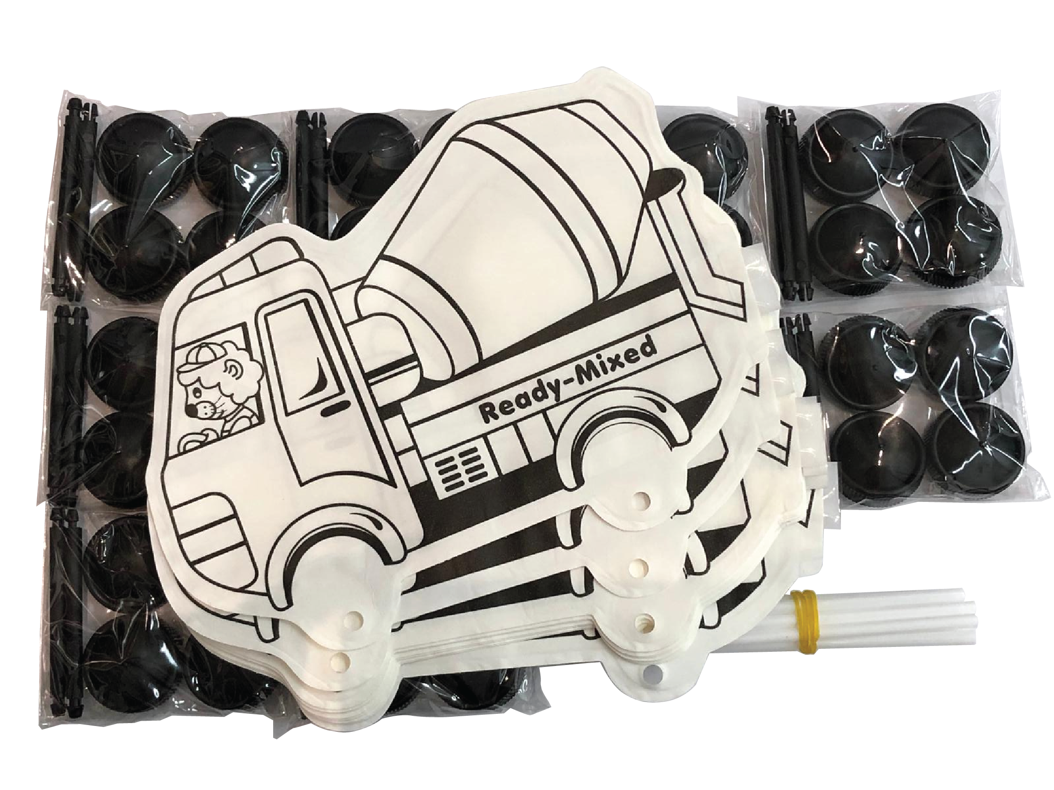 Colorloon Design N Inflate Vehicle Series - Mixer Truck