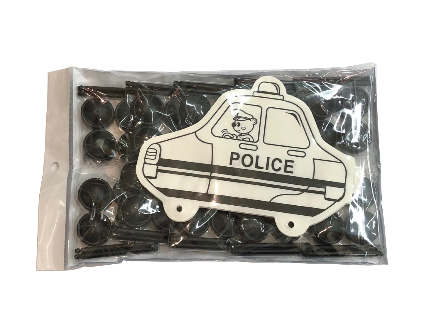 Colorloon Design N Inflate Vehicle Series - Patrol Car