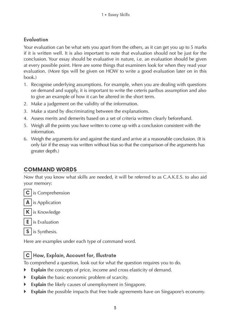 Complete Guide to GCE A-Level Economics Essays