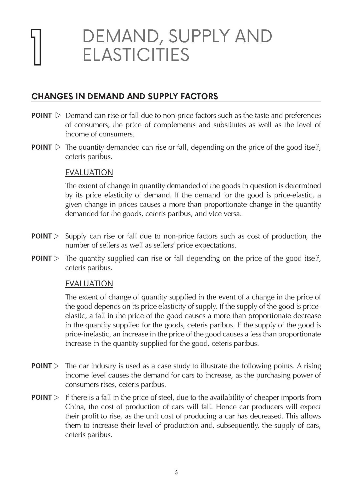 Complete Guide to GCE A-Level Economics Evaluation Points