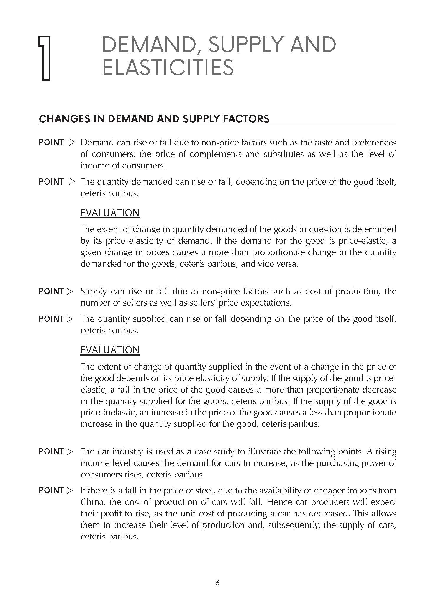 Complete Guide to GCE A-Level Economics Evaluation Points