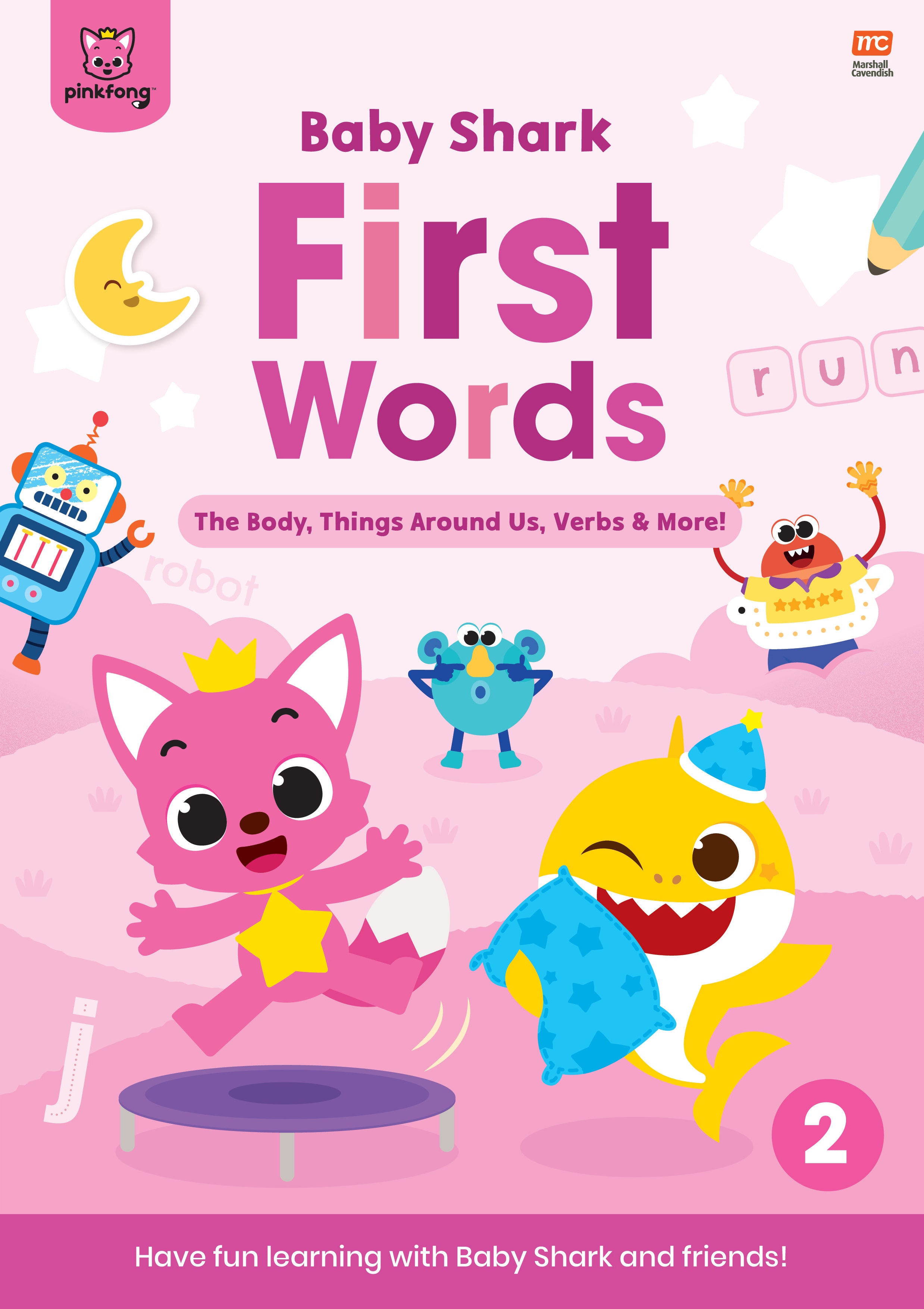 [Pre-Order] Baby Shark First Words Activity Books 1 - 5
