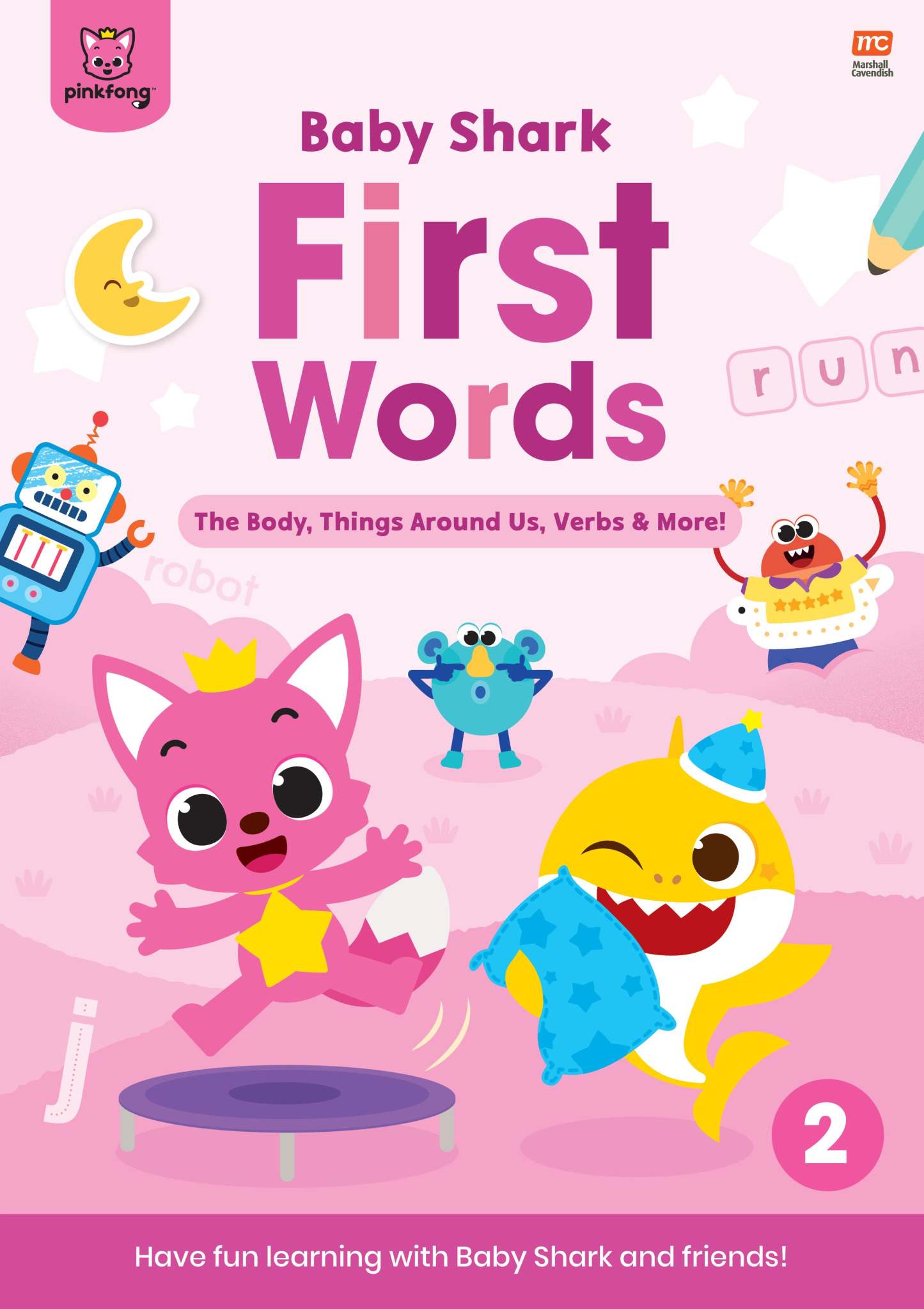 [Pre-Order] Baby Shark First Words Activity Books 1 - 5