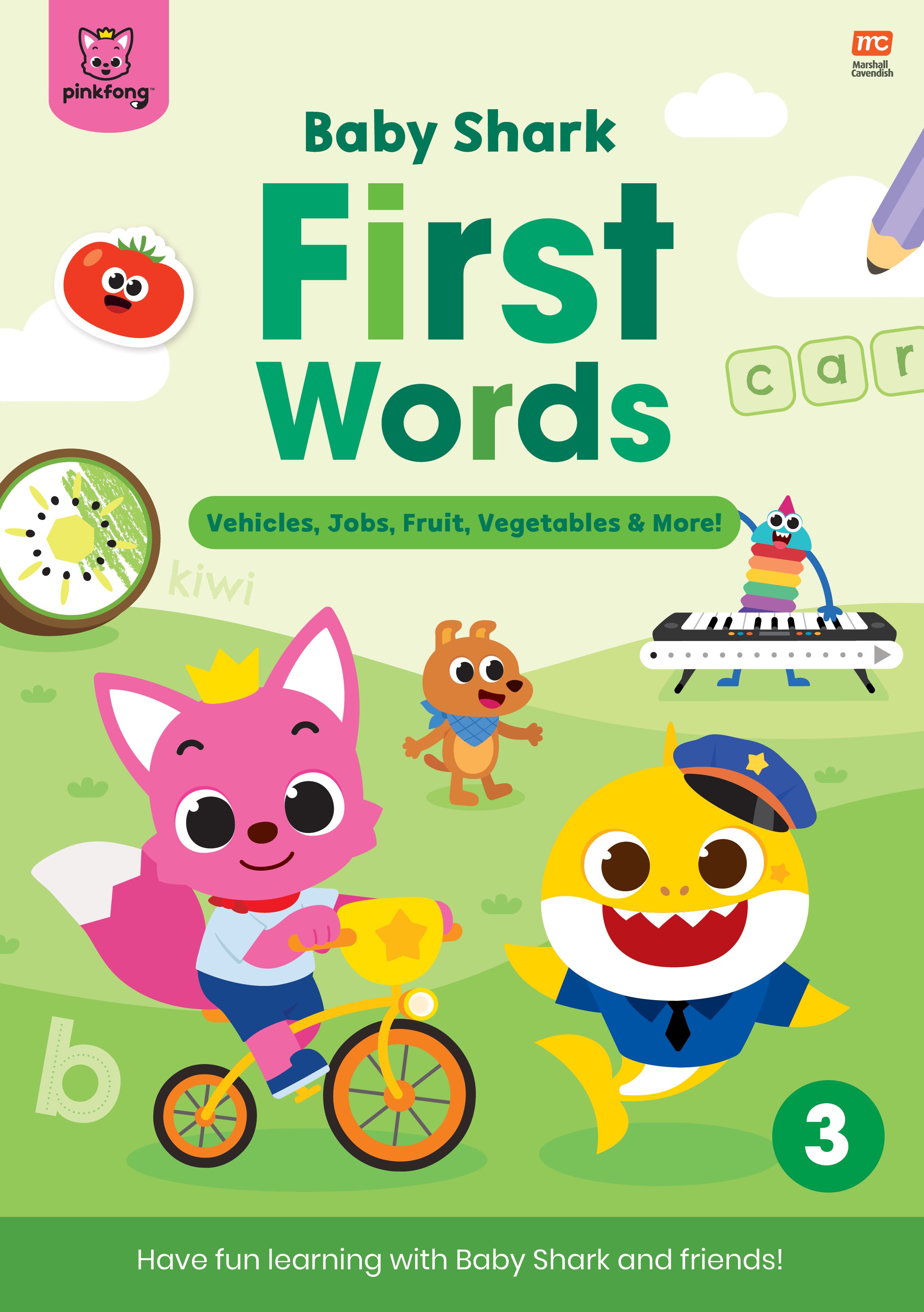 [Pre-Order] Baby Shark First Words Activity Books 1 - 5