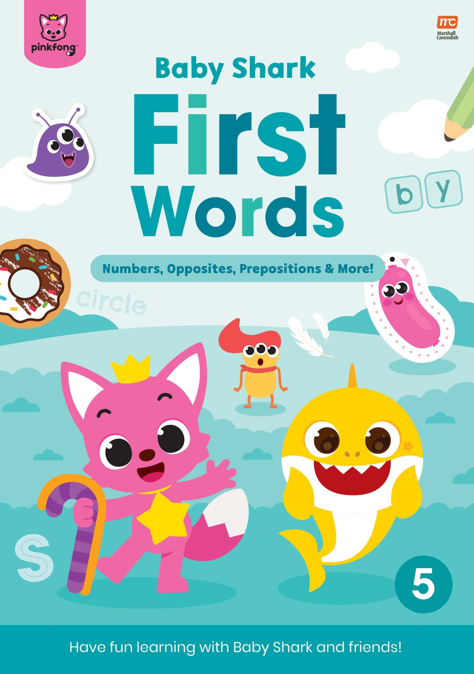 [Pre-Order] Baby Shark First Words Activity Books 1 - 5