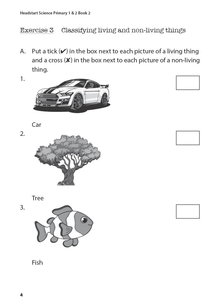 Headstart Science Primary 1 & 2 Book 2