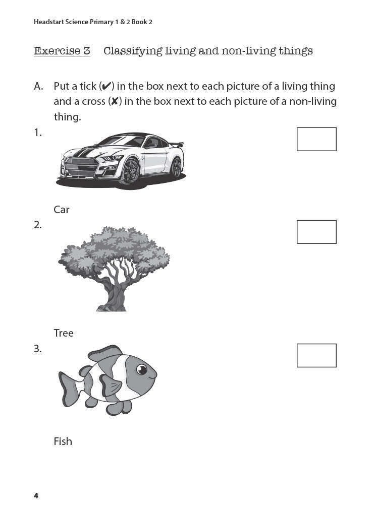 Headstart Science Primary 1 & 2 Book 2