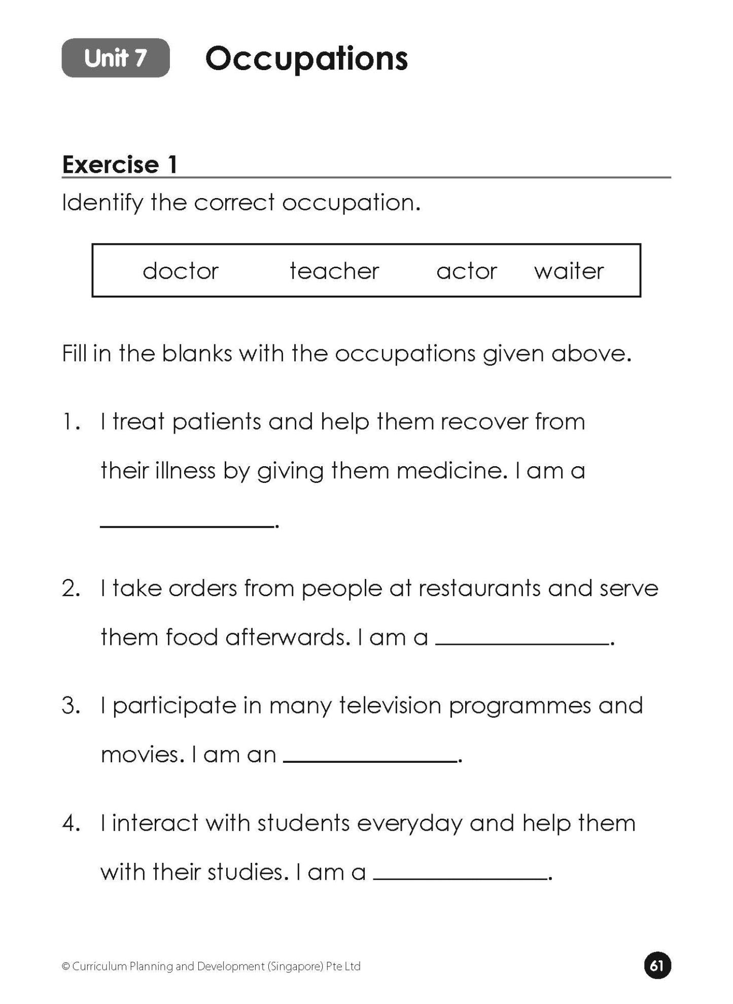 Headstart in English: Practice by Topic