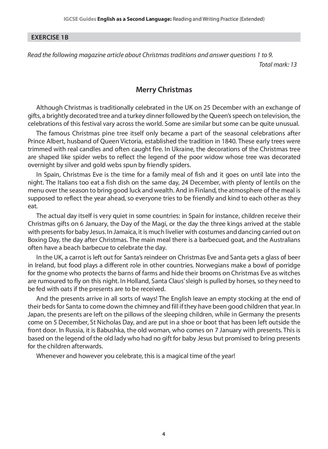 IGCSE Guide English as a Second Language (Extended)