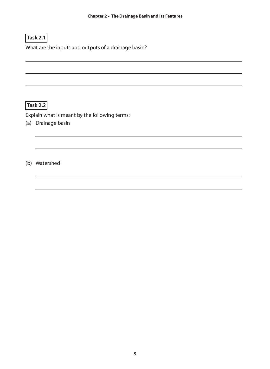 IGCSE Guide Geography  River Environments