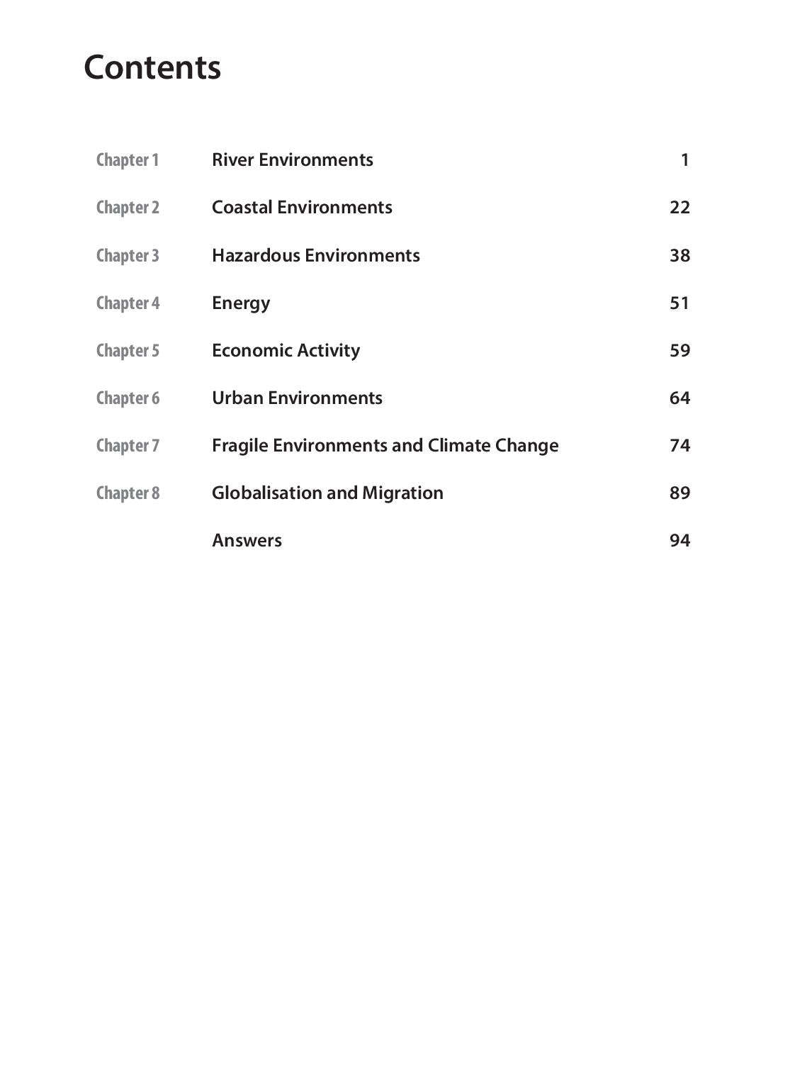 IGCSE Guide Geography Workbook 1  Physical Geography Year 10 & 11