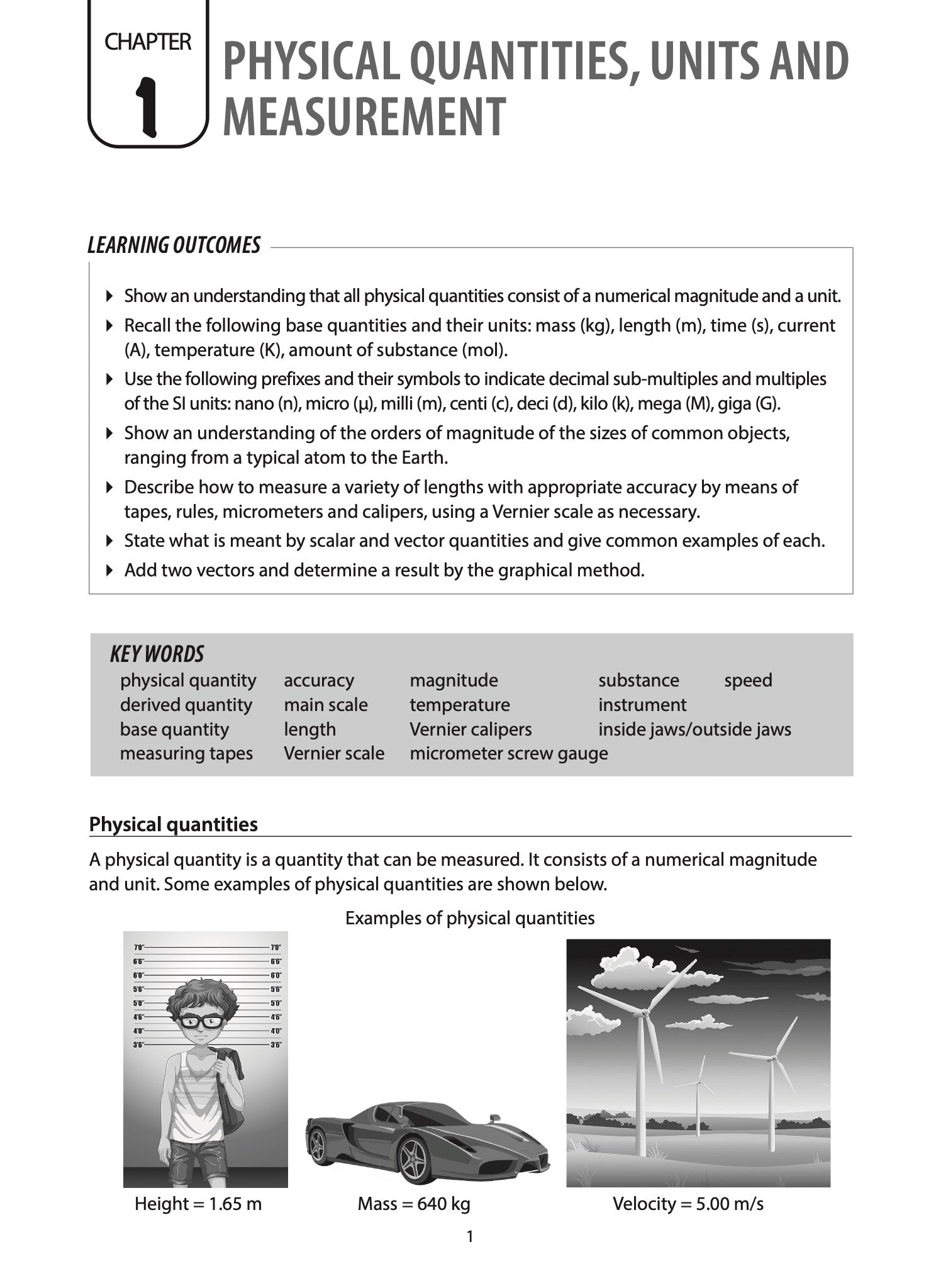 IGCSE and O-Level Physics Guide and Practice Book 1