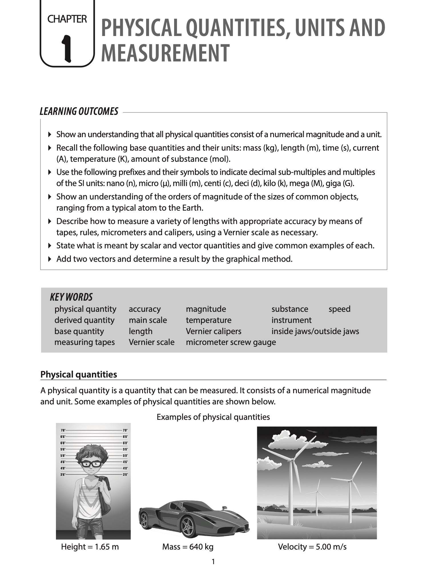 IGCSE and O-Level Physics Guide and Practice Book 1