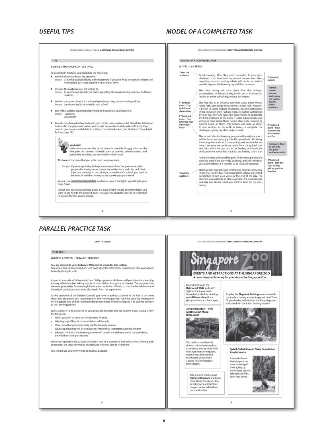 Key Guide Lower Secondary English: Mastering Situational Writing
