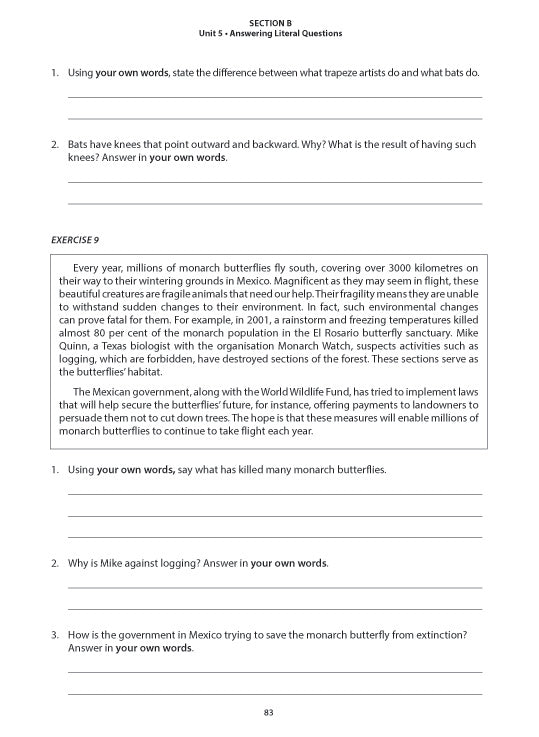 Key Guide O-Level English: Mastering Paraphrasing Skills
