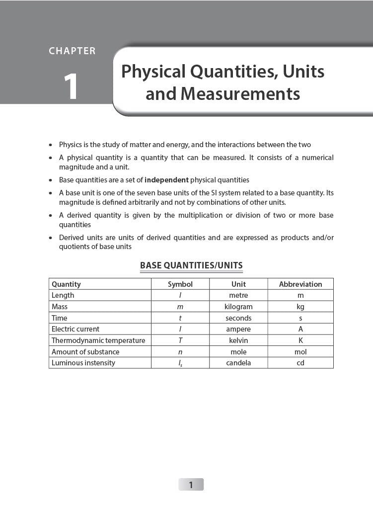 Key Guide O-Level Physics  Revision Notes & Practice