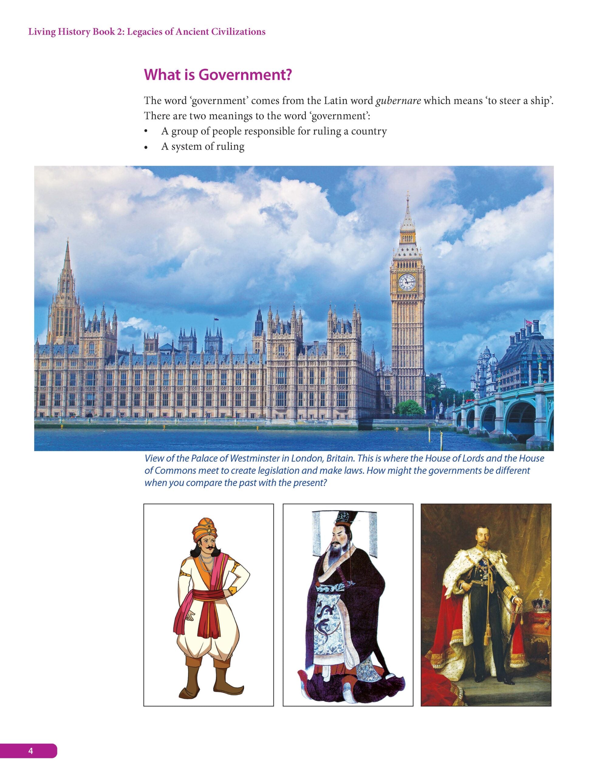 Living History: A History of China, India and Southeast Asia for Lower Secondary Book 2  Legacies of Ancient Civilizations