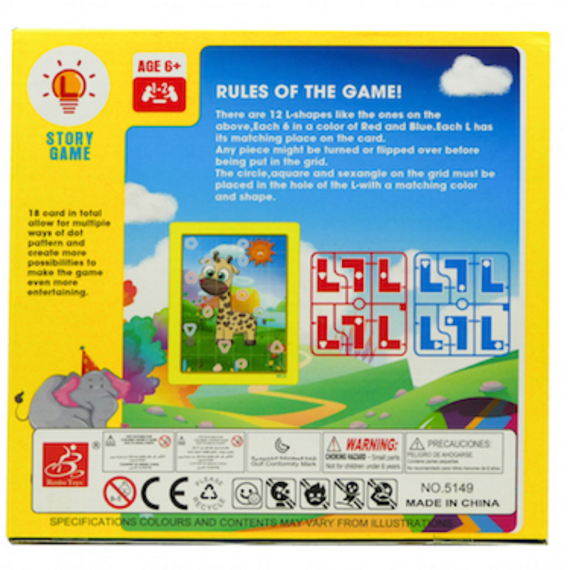 Board Game L Shape Matching