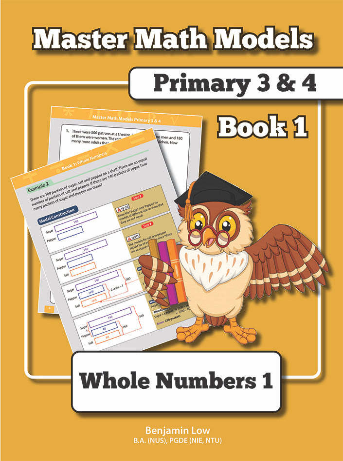 Master Math Models Primary 3 & 4 Book 1  Whole Numbers 1